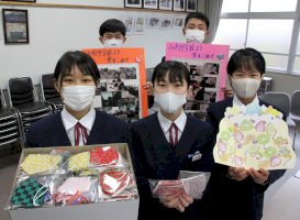 タイの少数民族へマスク-全校生徒で手縫い「役立てて」-支援者に託し、年明け現地へ-–-丹波新聞