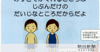 「水着で隠れるところは大事」-性暴力根絶へ教材作成-–-朝日新聞デジタル